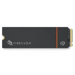 Seagate FireCuda 530R SSD with Heatsink 4TB Internal Solid State Drive - M.2 PCIe Gen4 ×4 NVMe 1.4, speeds up to 7400MB/s, 5050TBW, 1.8M MTBF with Rescue Services (ZP4000GM3A073)