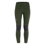 Fjallraven Abisko Trekking Tights Pro - Women's Deep Forest/Iron Grey Small