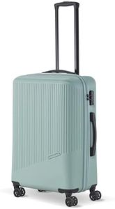 Travelite 4-Rad Hartschalenkoffer mittelgroß 65 Liter, Gepäck Serie Bali: ABS Hartschalen Trolley mit TSA Kombinationsschloss, 67 cm