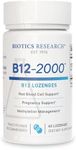 Biotics Research B12-2000™ Vitamin B12 2000 mcg, B6, Folate–B12 Sublingual Lozenges, Methylation Support Supplement, High Potency, Highly Absorbable, Natural, Berry Flavor, Dissolves Easily–60 Count