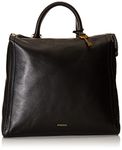 Fossil Women's Parker Eco-Leather Convertible Large Backpack Purse Handbag, Black (Model: ZB1515001)