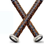 ALIEN PROS Bat Grip Tape for Baseball 0.5 MM (2 Pack, Dragon) – Precut and Pro Quality Bat Tape – Wrap Your Bat for an Epic Home Run - Replacement for Old Baseball bat Grip