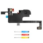 MMOBIEL Earpiece Speaker Flex Cable Compatible with iPhone 14 – Ear Speaker Flex Replacement – Top Speaker Flex - Ear Piece Speaker Flex Cable Repair – Incl. Screwdrivers