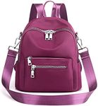 Backpack Purse for Women Girls Fashion Small Backpack Anti-Theft Casual Travel Daypack Shoulder bag Purple