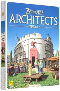 7 Wonders Architects Medals Expansion - New Wonders, Medals, and Strategies Await! Civilization Strategy Game for Kids and Adults, Ages 8+, 2-7 Players, 25 Minute Playtime, Made by Repos Production