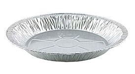 Pactogo 11" Aluminum Foil Pie Pan Extra-Deep Disposable Tin Plates (Pack of 25)