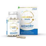 Spark Nootropic with Multivitamin - Cognitive Supplements for Energy and Focus, Supports Learning and Cognitive Function – Memory Booster - 60 Capsules – by Neubria