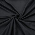 Stylish FABRIC Rayon Spandex Heavy Jersey Knit Fabric/4-Way Stretch-(200GSM)/Maternity/Backdrop/DIY Projects, Black 1 Yard