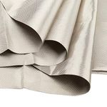GORGECRAFT EMF Protection Fabric, EMI, RF & RFID Shielding Copper Fabric 42.71x41.92 inch Faraday Fabric Shielding Rating from 10khz to 30Ghz