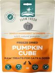 Nature Island Freeze Dried Pumpkin Cube Treats for Cats and Dogs 50 g