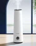 COSTAR Humidifier for Room Moisture with 6 Litres Water Tank, Top-Refill Cool Mist Ultrasonic Humidifier for Home Bedroom Whisper-Quiet, Auto-Shut off, Effective Cold & Cough Relief
