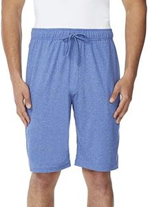 32 DEGREES Mens Cool Knit Wicking Lounge Short,HT Royal BLU 1T,Medium