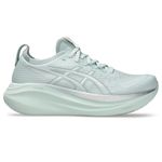 ASICS Women's Gel-Nimbus 27 Running Shoe, Pure Aqua/White, 7.5
