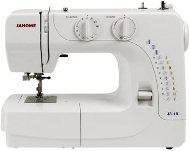 Janome J3-18 Sewing Machine – 18 Stitch Portable Electric