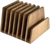 KIRIGEN Wooden Desk Mail Organizer 