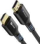 Stouchi 8K HDMI to HDMI Cable 6FT 48Gbps Ultra High Speed HDMI 2.1 Cable Nylon Braided Cord 8K@60Hz 4K@120Hz 2K@144Hz/120Hz HDCP 2.2&2.3 eARC Dolby Vision for PS5 Xbox Series X MacBook Pro Laptop 2M