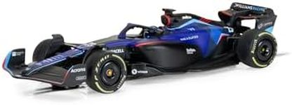 Scalextric Williams FW44#23 Duracell Alexander Albon Formula One 2022 1:32 Slot Race Car C4425, Blue & Black