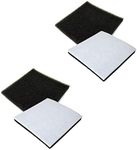 HQRP 4-Pack Foam Filter fits Kenmore Sears CF-1, CF1, 86883, 2086883, 20-86883, 4370616, 40321, 8175084 Replacement