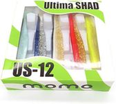 momolures Ultima SHAD Minnow Black 