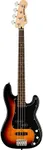 Squier by Fender Precision Bass Guitar Kit, Affinity Series, Laurel Fingerboard, 3-Color Sunburst, Poplar Body, with Guitar Bag and Rumble 15 Amp Bass Amp, Cable, Guitar Strap and More