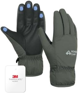 Pioneer Camp Lightweight Winter Hiking Gloves Men Women with 3M Thinsulate