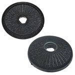 Hygena 08999613 Charcoal Carbon Cooker Extractor Hood Filters for Brandt De Dietrich Teka (Pack of 2)