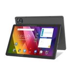 Kinstone Android 12 Octa-core Tablet PC 10.1 inch, 8GB+256GB, 8000mAh 2.0GHz Fast Gaming Tablet, 4G LTE Tablets, 1920x1200 FHD IPS, 13MP Camera, 2.4G+5G WiFi, Bluetooth 5.0 Type-C, Metal Frame-Grey