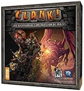 Devir - Clank, Juego de Mesa, Juego de Mesa, Construcció de Mazos, Juego de Mesa en Familia, Juego de Mesa 12 años (BGCLANK)