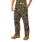 Rothco X Bear Archery Fred Bear Camo Tactical BDU Pants – Rugged & Heavy-Duty Cargo Pants, Fred Bear Camo, Large