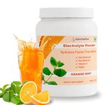 ElectroFizz Electrolyte Powder 100 servings | Electrolyte Powder with Probiotics & Vitamin C | Instant Energy Drink for Workout for Men & Women- 1 Kg Jar Pack (Orange Mint)