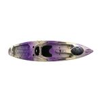 Perception Pescador 10 - Sit on Top Fishing Kayak - Front Storage Well and Large Rear Storage - Dual Rod Holders - 10.6 ft - Purple Camo