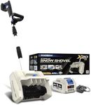 Snow Joe Cordless Electric Snow Shovel Kit with Adjustable Handle, Battery & Charger, 10-Inch Clearing Path, Up to 21,200 RPM - Heavy-Duty Shoveling Machine and Tool for Ice Removal, X20-SNOW-5A