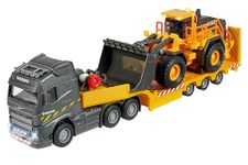 Majorette 213726000 Grand Series Construction Volvo FH-16 Truck with Wheel Loader L350H Die-Cast, One Size