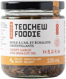 Crispy Garlic & Shallot Oil – Handcrafted and Family-Made, Infused with Ginger, Onions, and Unique Chinese Spices - Light & Delicate Flavor – Quality Ingredients - No MSG, Vegan and Gluten Free