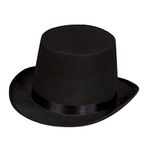 Forum Novelties 21137 Deluxe Top Hat, Black