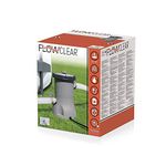 Bestway Flow Clear Above Ground Swimming Pool Filter Pump, Grey, 530 gal