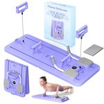 KTATA Portable Pilates Reformer Machine for Home Gym - Auto-Rebound Pilates Board with Abdominal Core Trainer & Full Body Workout | Professional Pilates Equipment for Men/Women