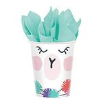 amscan Llama Fun Paper Cups - 9 Oz. | Pack of 8