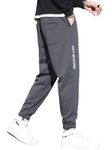 Lymio Men Joggers ||Track Pant for Men || Men Joggers || Printed Joggers (TP-29-31) (S, Grey)