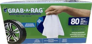 Grab-A-Rag Washable Microfibre Rags, 80-Count