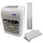 QuickClocks QC500N Clocking in machine time and attendance recorder Starter Pack includes cards and card rack