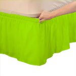 Green Forest Bed Skirts