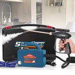 Hapyvergo High Pressure Steam Cleaner, 1700W Handheld Steamer for Cleaning Grout Tile, Hand Held Portable Steam Pressure Washer for Car Auto Home 110V