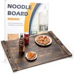 Noodle Board Stove Cover, 30"L x 22"W Gas Stove Cover, Wooden Stove Covers for Gas Stove Top, Wood Stove Top Covers for Electric Stove for Counter Space