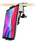 Kitchen Cabinet Tablet Mount, woleyi Easy-Install Under Cabinet Tablet & Phone Clamp Holder Stand for iPad Pro 9.7, 10.5, 12.9 Air Mini, iPhone, Galaxy Tabs, Switch, More 4-13" Tablets and Cellphones