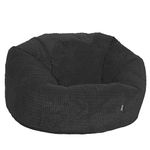 Gilda Giant Classic Corduroy Beanbag Delivered Filled (Black)