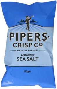 Pipers Crisps | Anglesey Sea Salt | 15 x 150G