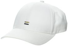 BOSS Men's Iconic Flag Cotton Twill Cap, White Cloud, One Size