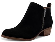 Lucky Brand Women's Basel Ankle Bootie Black Size 7