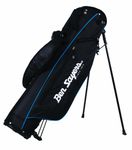 Ben Sayers Stand Pencil Bag - Black/Blue, 6 Inch